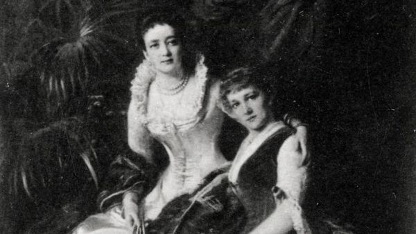 Charlotte (left) and Marie, who established the Werner Siemens Foundation