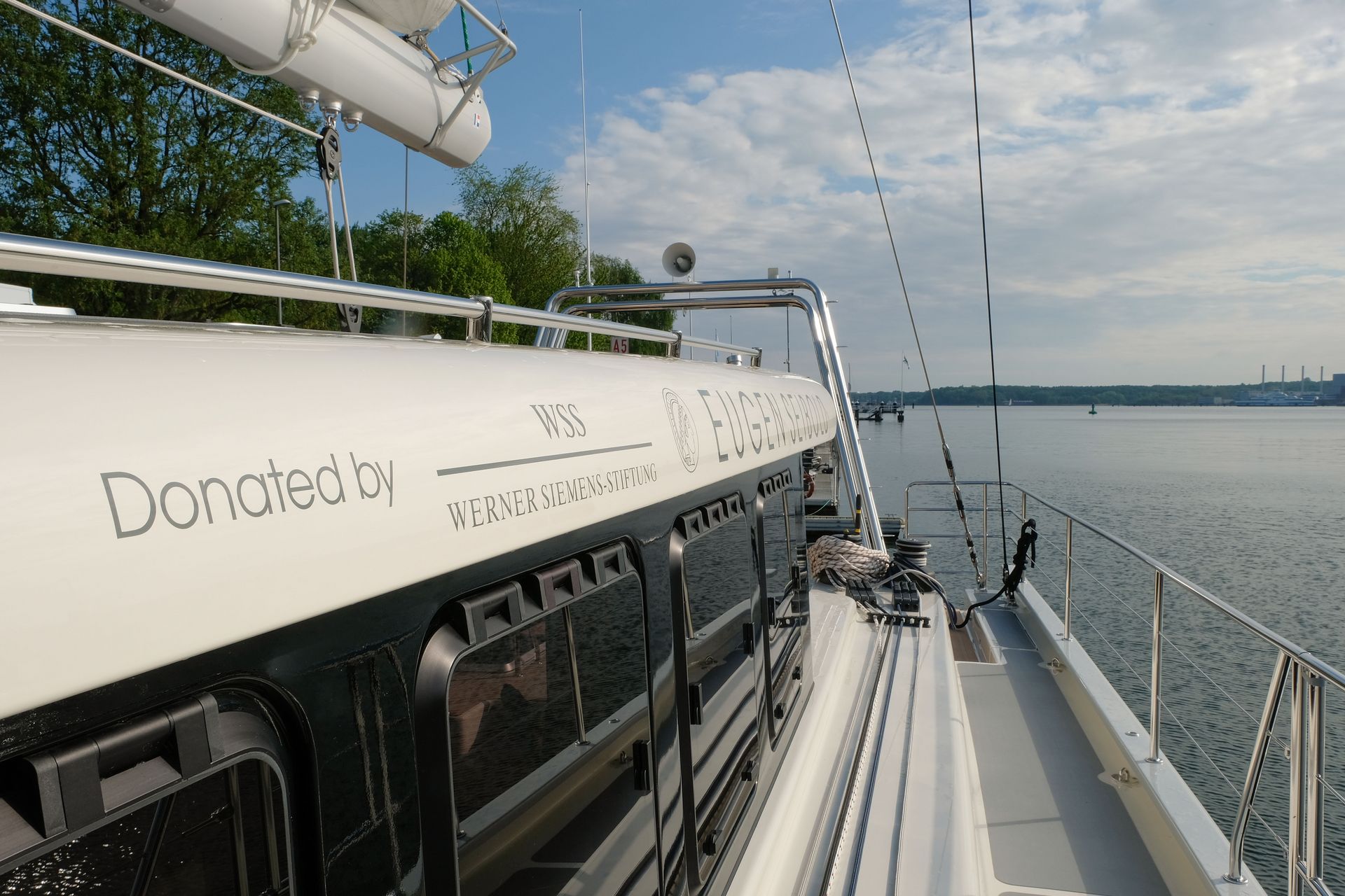 The sailing research vessel Eugen Seibold