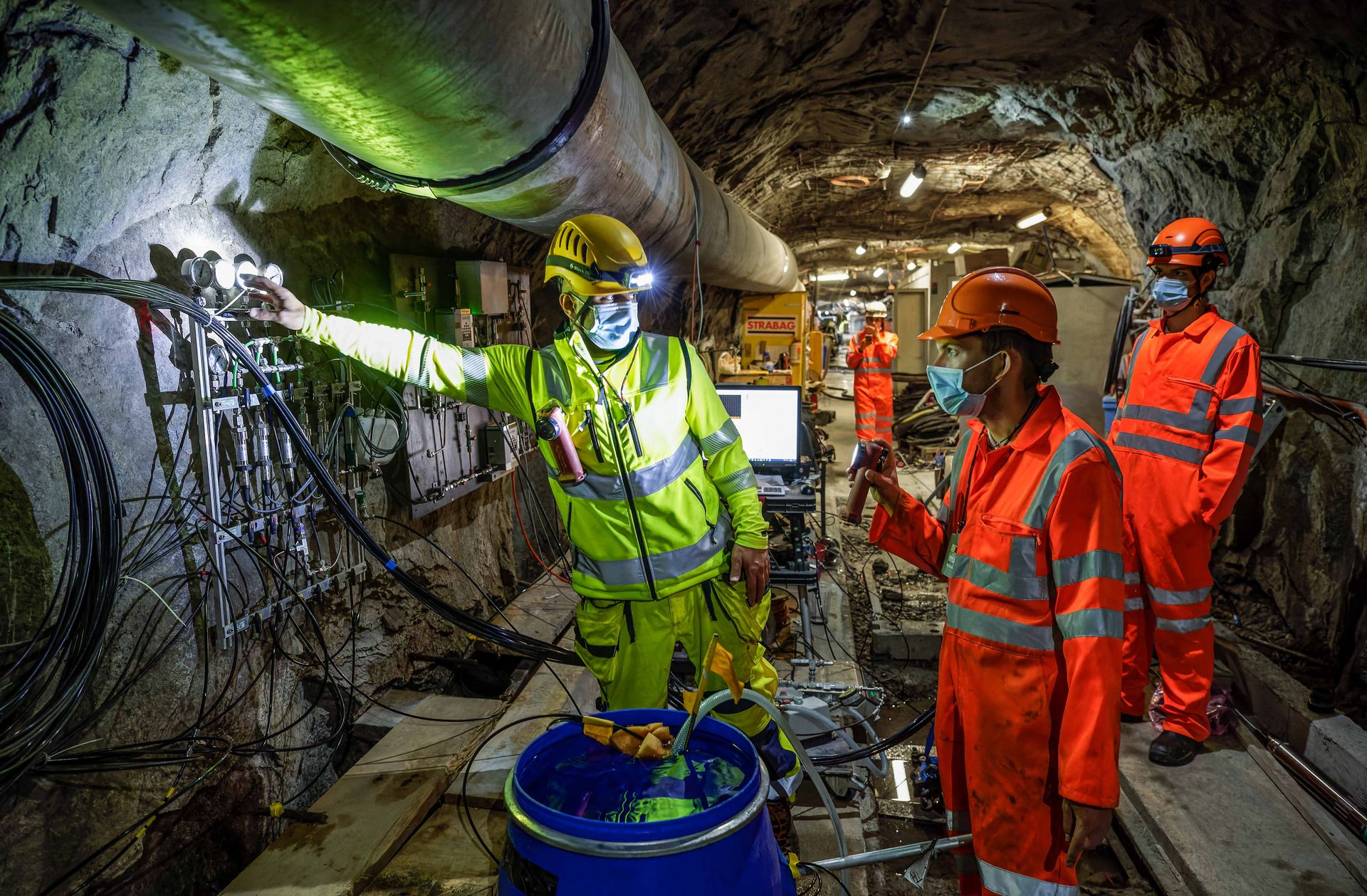 In the Bedretto Underground Lab.