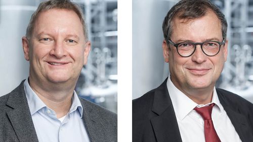 Prof. Bernd Pichler and Gerald Haug Prof. Bernd Pichler and Gerald Haug
