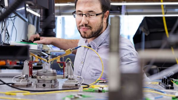 The single-atom optical switch is undergoing extensive testing.